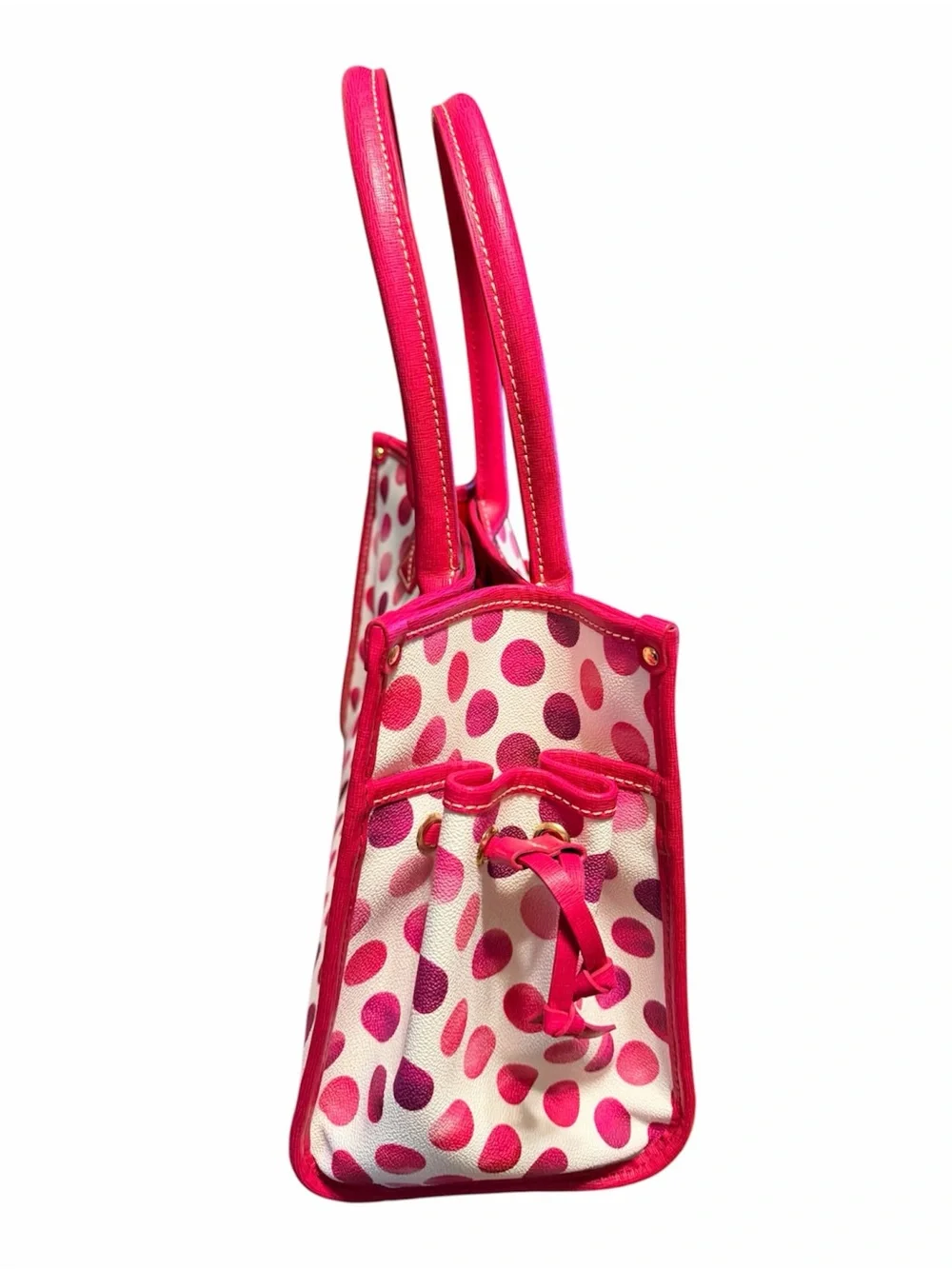 Dooney & Bourke Leather Polka Dot Collection Tote